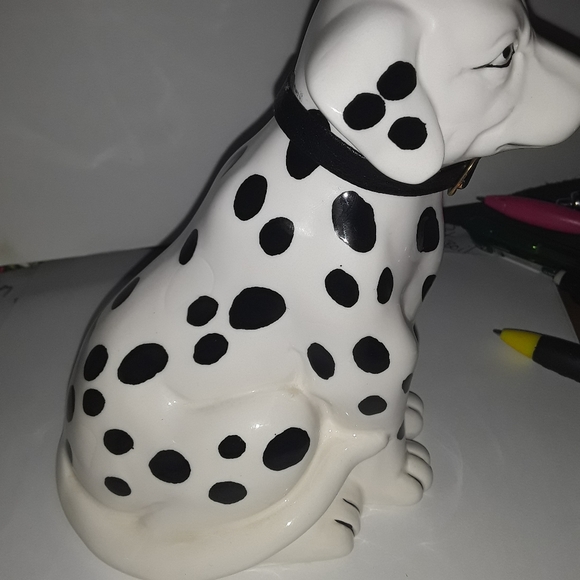 Dalmatian Dog Musical Figurine Vintage Taiwan - Picture 2 of 6